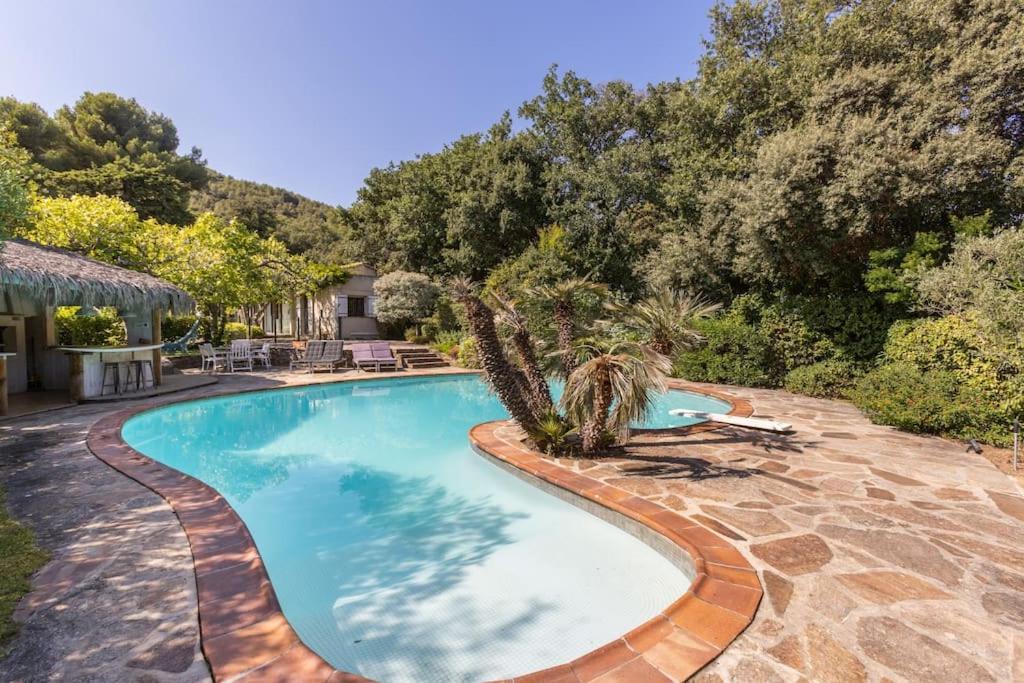 Villa Saint-Come, Du Grand Luxe A 1 Min De La Mer Hyères Exteriér fotografie